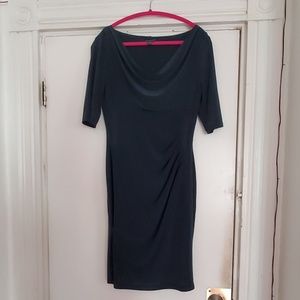 Ralph Lauren dark green fitted dress